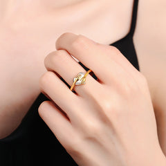 Hug Love Heart-Shaped Ring