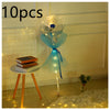 LED Luminous Balloon Rose Bouquet Transparent Bobo Ball Rose