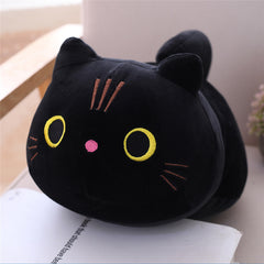 Large Size Cartoon Cat Plush Toys Stuffed Cloth Doll Long Animal Pillow Cushion