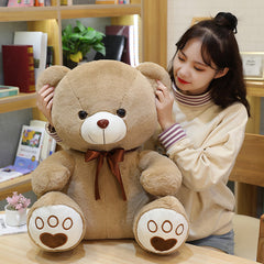 Cute Ribbon Hug Bear