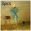 LED Luminous Balloon Rose Bouquet Transparent Bobo Ball Rose