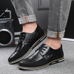 Fashion British plus size shoes men