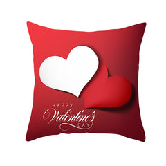 Home Valentine's Day Graphic Print Pillowcase