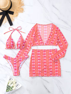 Bikini Four-piece Suit Swimsuit