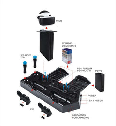 PS4 Multi-Function Charger Charger