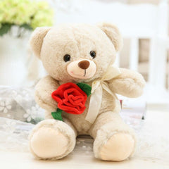 Rose Plush Bear