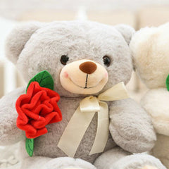 Rose Plush Bear