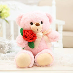 Rose Plush Bear