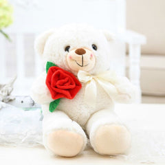 Rose Plush Bear