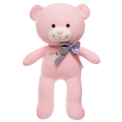 Big Bow Plush Bear