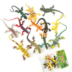 Simulation Lizard Chameleon Gecko Soft Glue Reptile Model