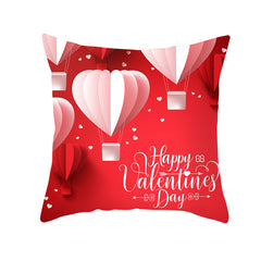 Home Valentine's Day Graphic Print Pillowcase