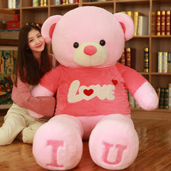 Heart Bear Pillow Plush Toy