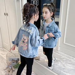 Cartoon Denim Jacket