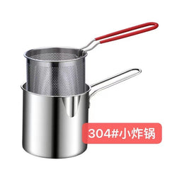 Deep Frying Pan Household 304 Stainless Steel Gas