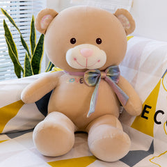 Big Bow Plush Bear