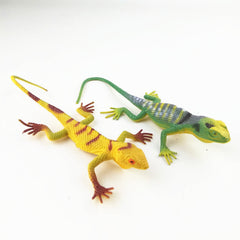 Simulation Lizard Chameleon Gecko Soft Glue Reptile Model