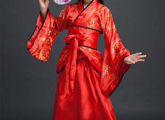 Chinese silk robe Costume Girls