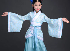 Chinese silk robe Costume Girls