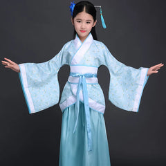 Chinese silk robe Costume Girls