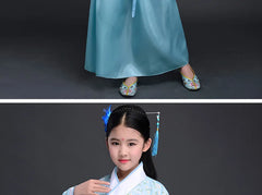 Chinese silk robe Costume Girls