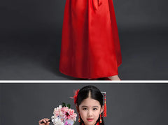 Chinese silk robe Costume Girls