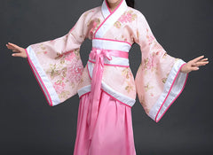 Chinese silk robe Costume Girls