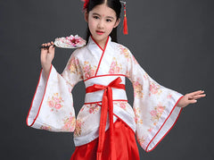 Chinese silk robe Costume Girls