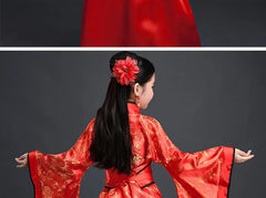 Chinese silk robe Costume Girls