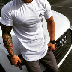 Brand Mens muscle T shirt bodybuilding