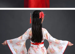 Chinese silk robe Costume Girls