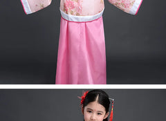 Chinese silk robe Costume Girls