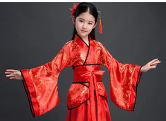 Chinese silk robe Costume Girls