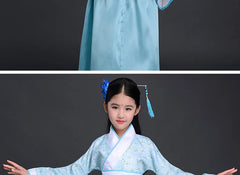 Chinese silk robe Costume Girls