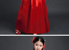 Chinese silk robe Costume Girls