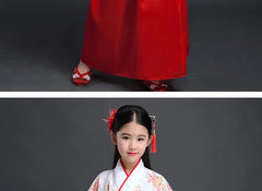 Chinese silk robe Costume Girls