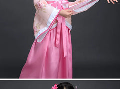 Chinese silk robe Costume Girls