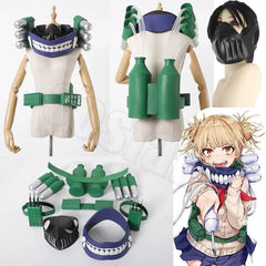 My Hero Academia Toga Himiko Cosplay Halloween Costume Suck blood Props