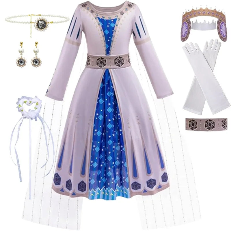 New Wish Queen Amaya Costume for Little Girls