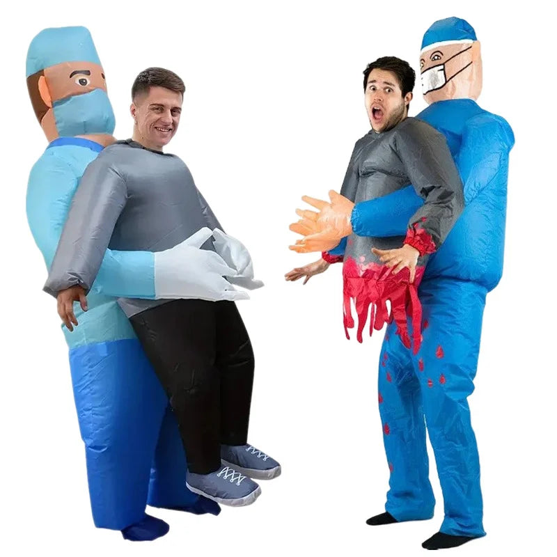 Adults Scary Doctor/Surgeon Inflatable Costume