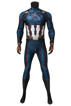 Infinity War Captain America Cosplay Avengers Boy Costume Superhero 3D Printed Spandex Halloween Costume