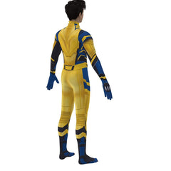 Men Boys Wolverine  Cosplay Costume Jumpsuit Superhero