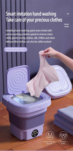 Home Small Folding Washing Machine