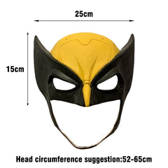 BEAST KINGDOM James Howlett Movie Cosplay Mask Wolverine Helmet with Paw Claw Halloween