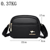 High Quality Soft Leather Purse Fashion Women Shoulder Messenger Bag Multi-pocket Wear-resistant Bag Luxury Ladies Handbag Sac