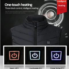 Winter USB Heating Vest Flexible Electric Jackets