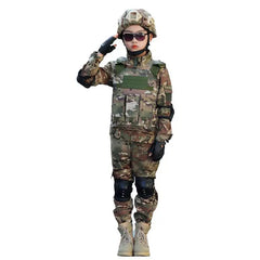 Children's camouflage clothing set