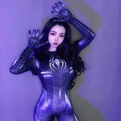 Spiderman Cosplay Sexy Zentai Suit Woman