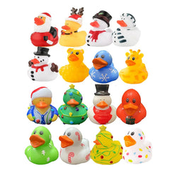 Jeep Assorted Christmas Rubber Duckies