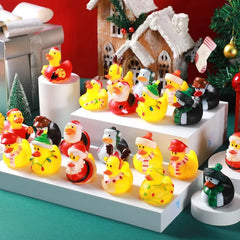 Jeep Assorted Christmas Rubber Duckies